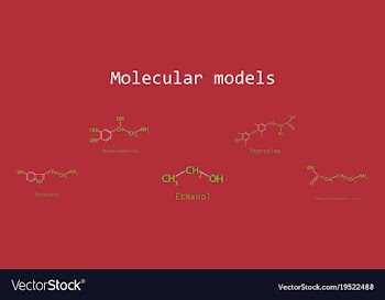 Chemical formulas of food and cosmetic vector image
