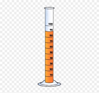 Chemistry Clipart Graduated Cylinder - Clip Art Graduated Cylinder