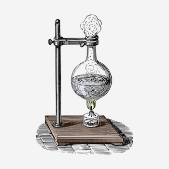 Chemistry science experiment illustration, vintage | Free Photo - rawpixel