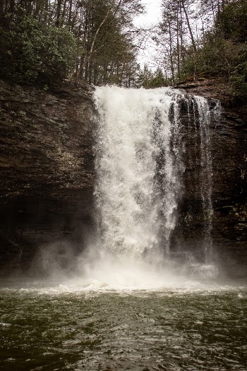 Cherokee Falls at Cloudland Canyon State Park, Georgia.
