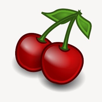 Cherries clipart, fruit illustration vector. | Free Vector - rawpixel