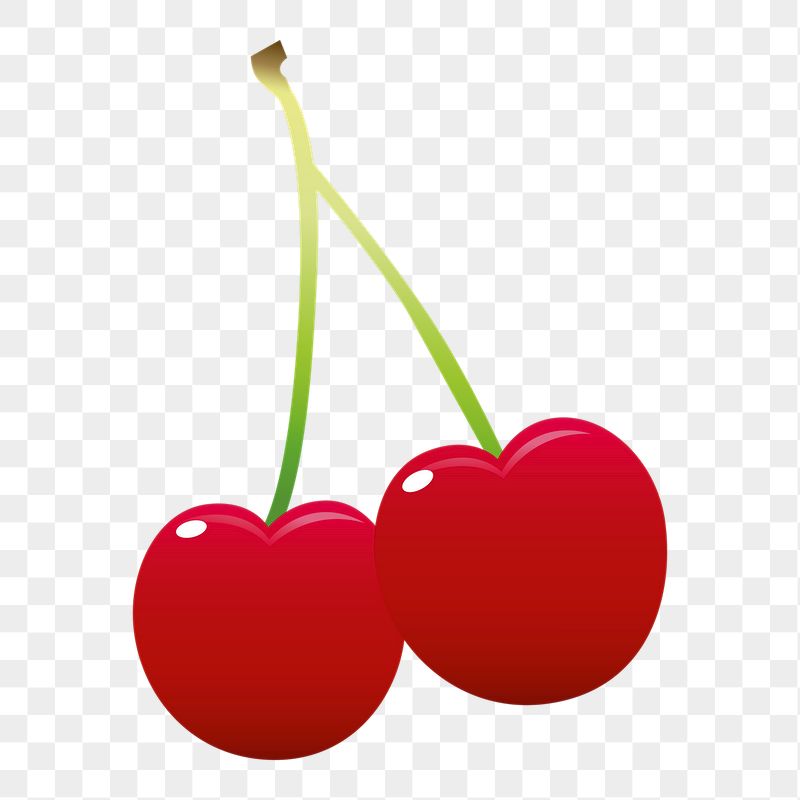 Cherries png sticker, fruit illustration | Free PNG - rawpixel