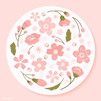 Cherry blossom background illustration | Free stock vector - 565990