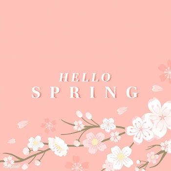 Cherry blossom background illustration | Free stock vector - 565998