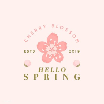 Cherry blossom background illustration | Free stock vector - 566015