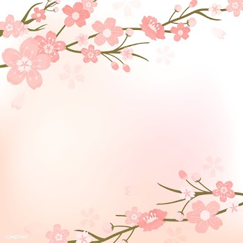 Cherry blossom background illustration | Free stock vector - 566018