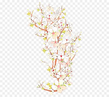 Cherry Blossom, Floral Design, Flower, Branch PNG