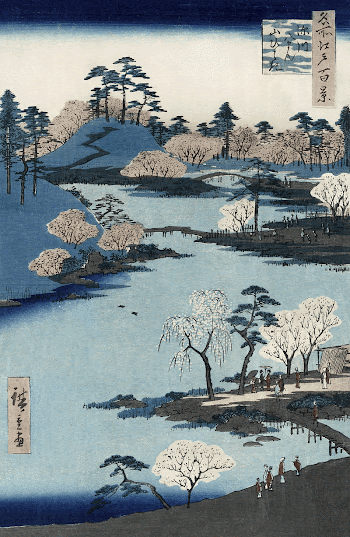 Cherry blossom near the Hachiman | Free Photo Illustration - rawpixel