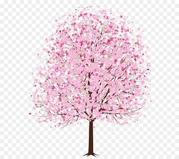 Cherry blossom Tree Clip art - Pink Spring Deco Tree PNG Clipart 
