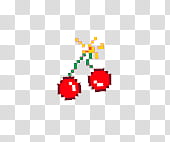 Cherry Bomb, red cherry fruit illustration transparent background PNG clipart