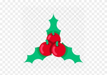 Cherry, Christmas, Xmas, Mistletoe, Leaf, Wreath, Decoration - Christmas Day