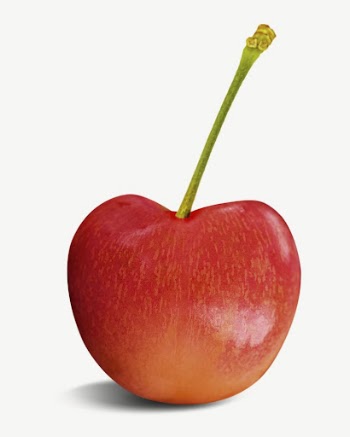 Cherry fruit collage element psd | Free PSD - rawpixel