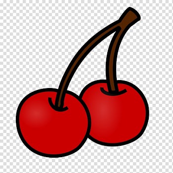 Cherry Fruit Drawing Cartoon , cherry transparent background PNG clipart