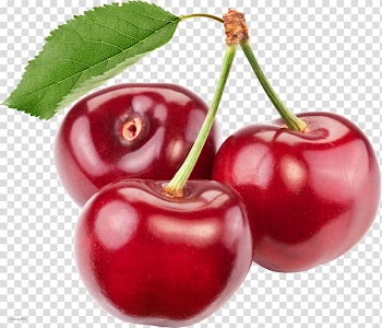Cherry Fruit , watercolor fruit transparent background PNG clipart