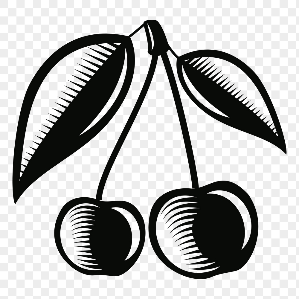 Cherry png sticker, fruit illustration | Free PNG - rawpixel