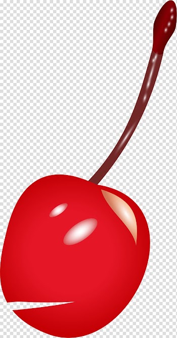 Cherry Red Watercolor painting, Hand painted red cherry transparent background PNG clipart