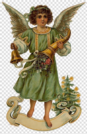 Cherub Christmas , christmas transparent background PNG clipart
