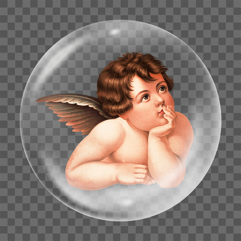 Cherub cupid png sticker, Raphael's | Free PNG - rawpixel