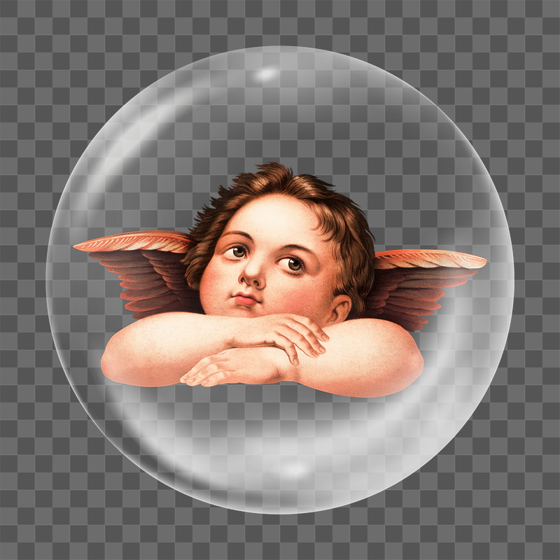 Cherub png sticker, Raphael's artwork | Free PNG - rawpixel