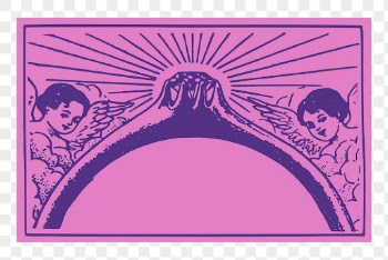 Cherubs ring png frame vintage | Free PNG - rawpixel