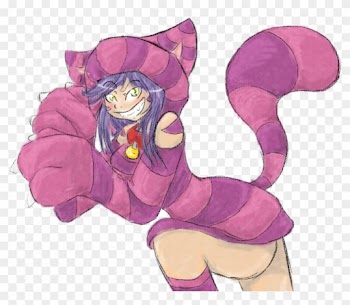 Cheshire Cat Girl By Noyiiarts - Cheshire Cat Girl Cute
