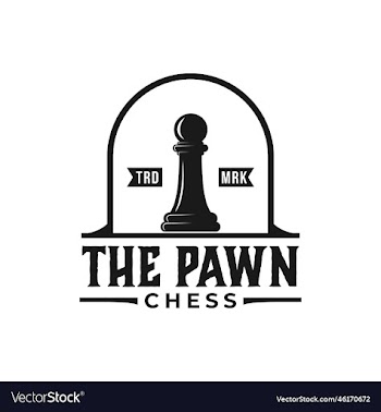 chess board game strategy logo template