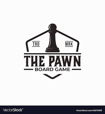 chess board game strategy logo template