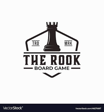 chess board game strategy logo template