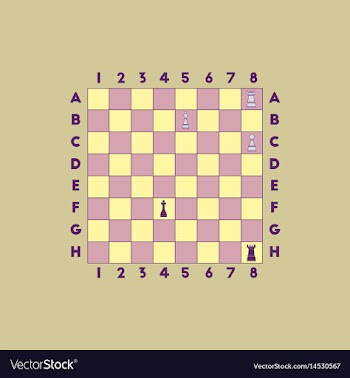 Chess game vector image
