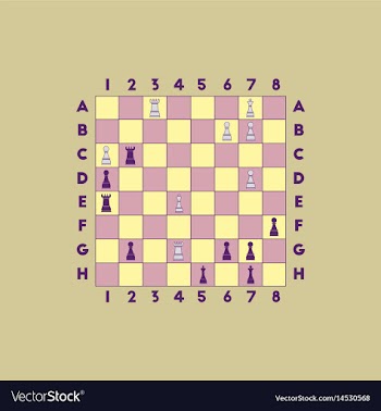 Chess game vector image