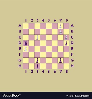 Chess game vector image