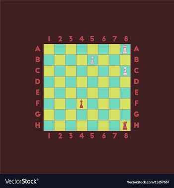 Chess game vector image