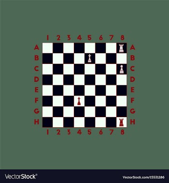 Chess game vector image