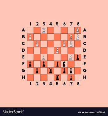 Chess game vector image