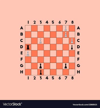 Chess game vector image