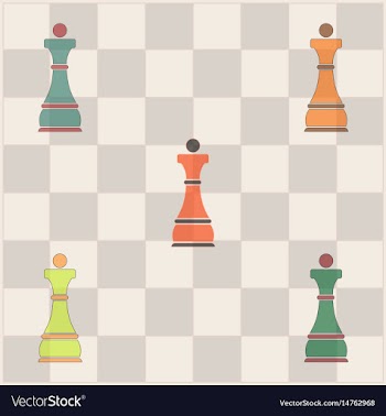 Chess king collection vector image