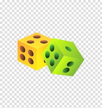 Chess Mahjong Dice game, color dice game transparent background PNG clipart