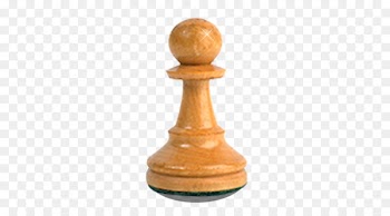 Chess piece Pawn White and Black in chess - White chess pawn soldiers 