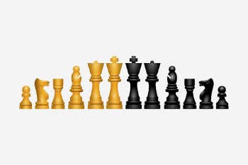 Chess pieces clipart illustration. Free | Free Photo - rawpixel