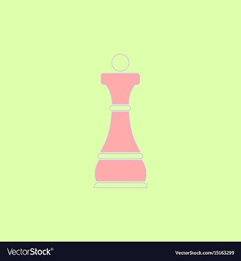 Chess queen vector image