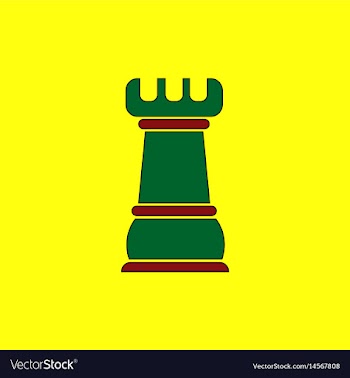 Chess rook vector image