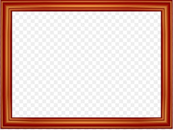 Chess Window Picture frame Square Pattern - Red Border Frame Transparent Background 
