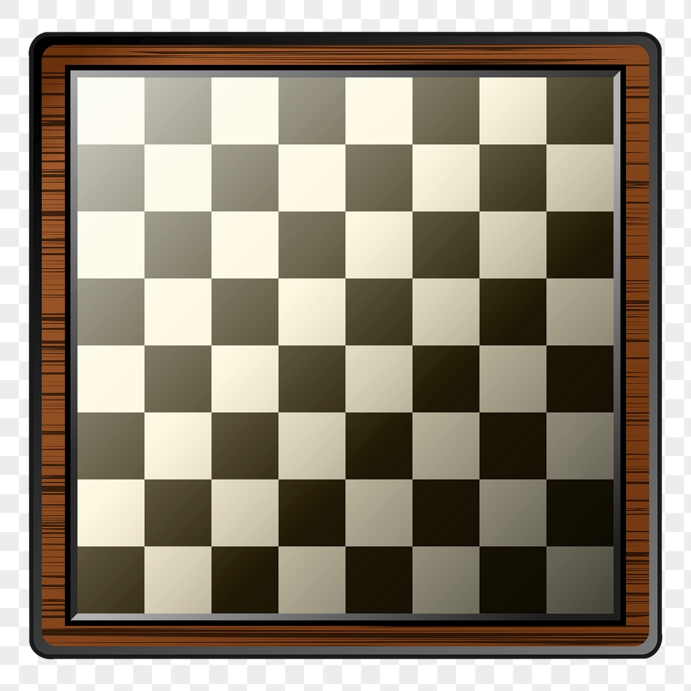 Chessboard png sticker game illustration, | Free PNG - rawpixel