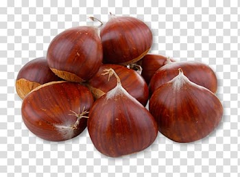 Chestnut Fruit Vegetarian cuisine Food, others transparent background PNG clipart