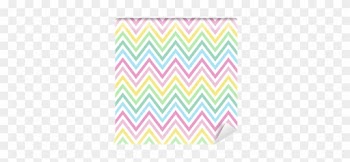 Chevron Pastel Colorful Spring Pink Blue Yellow Green - Grey And Pink Baby Changing Mat