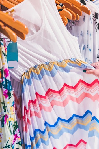 Chevron Sleeveless Dress