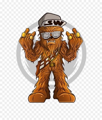 Chewbacca Anakin Skywalker Yoda Boba Fett Kylo Ren - Tree Warrior 