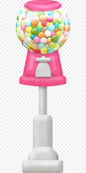 Chewing gum Gumball machine Candy Bubble gum Clip art - Jar of candy 