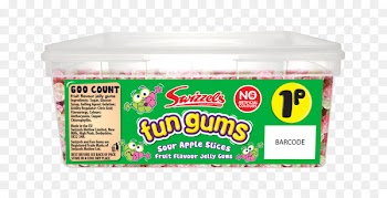 Chewing gum Gummy candy Swizz. Fun Gum Strawberry Tarts Swizzels Matlow - artificial lemon slices 