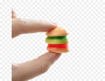 Chewing gum Hamburger Gummi candy Macaroon - Hamburg gum 